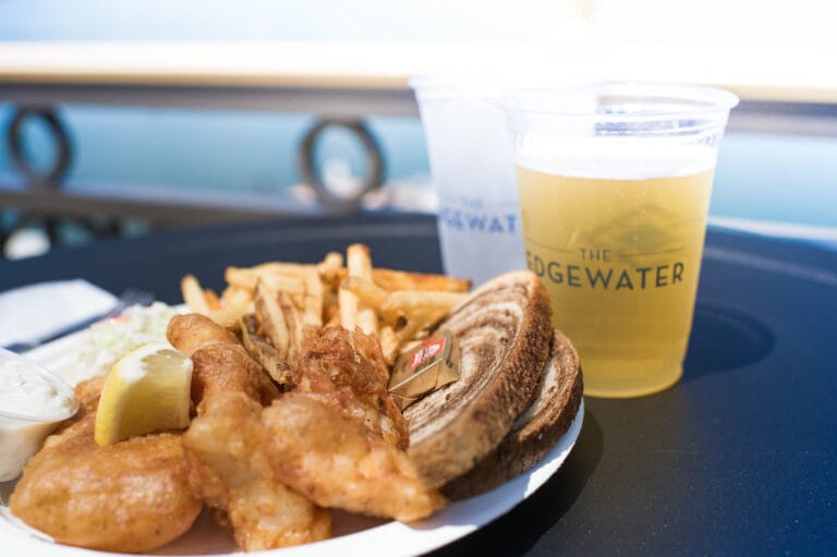 Food and Beer at The Edgewater