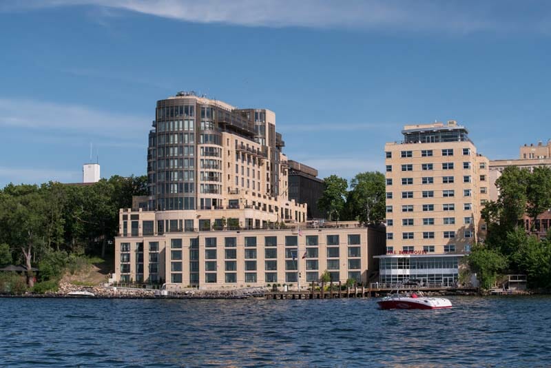 View of The Edgewater From Lake Mendota