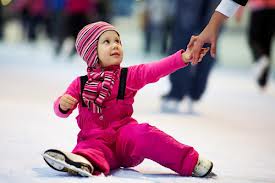 Child on Ice at The Edgewater Ice Rink