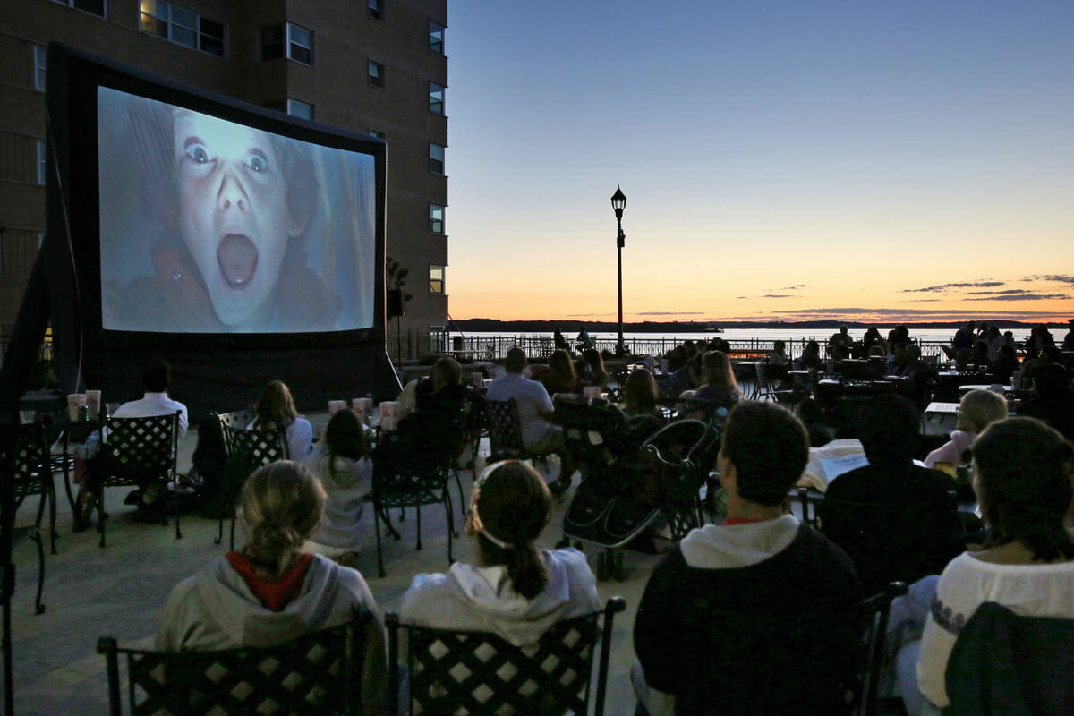 Movie Night on The Edgewater Grand Plaza