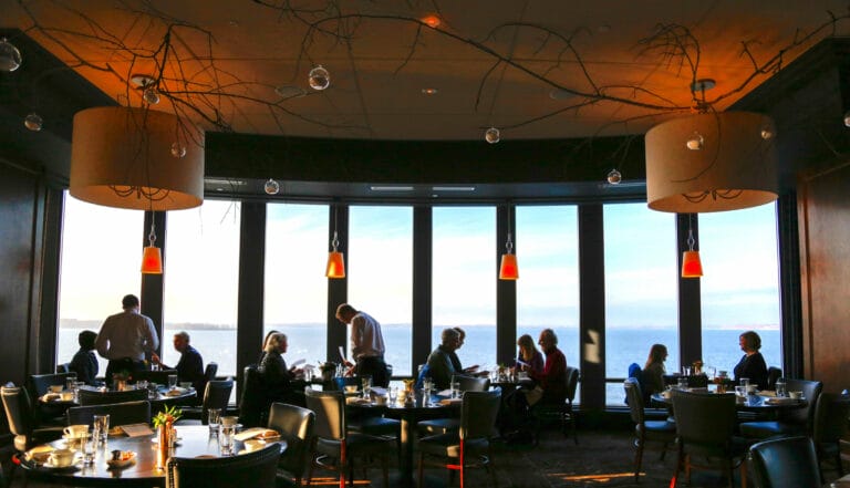 The Statehouse DIning Room with View of Lake Mendota