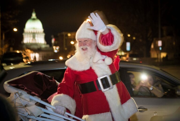 Santa Claus at the Edgewater